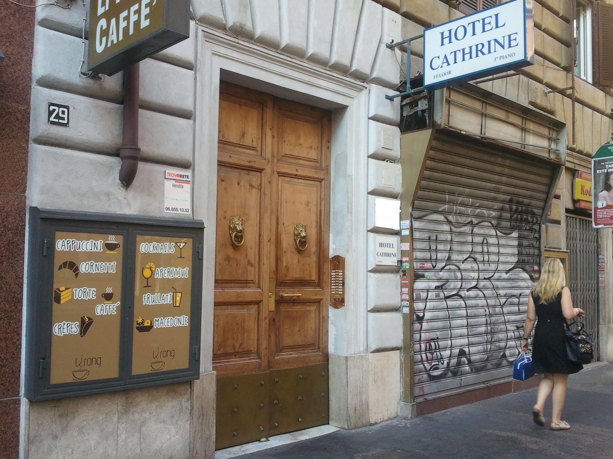 Hotel Cathrine Roma Exterior foto